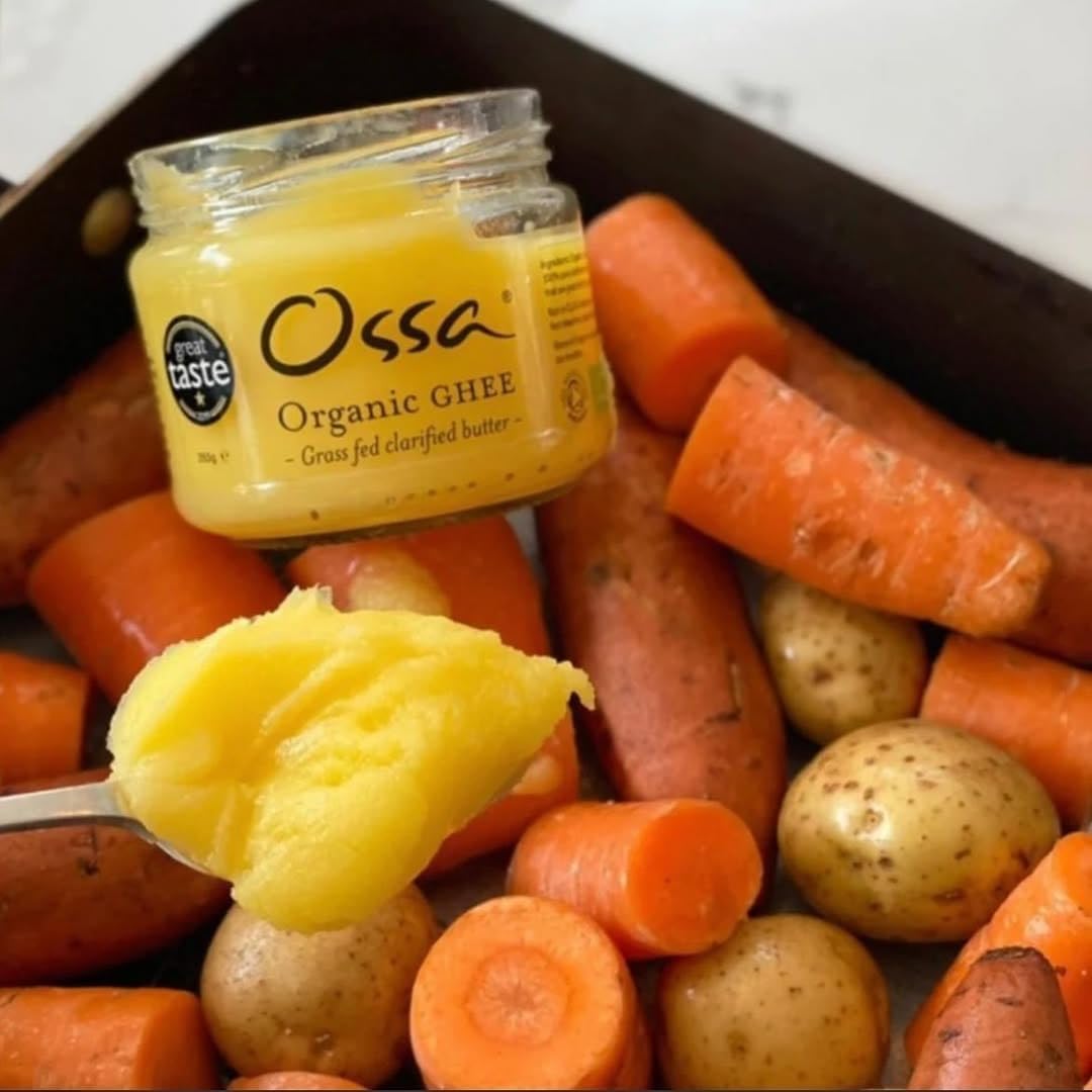 Ossa Organic Ghee | Traditional clarified butter, British Grassfed Cows | Organic & Keto (1 x Ghee) : Amazon.co.uk: Grocery