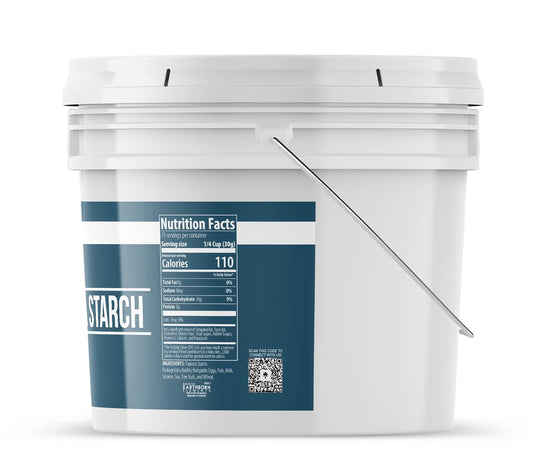 Earthborn Elements Tapioca Starch (5 Gallon), Tapioca Flour, Resealable Bucket