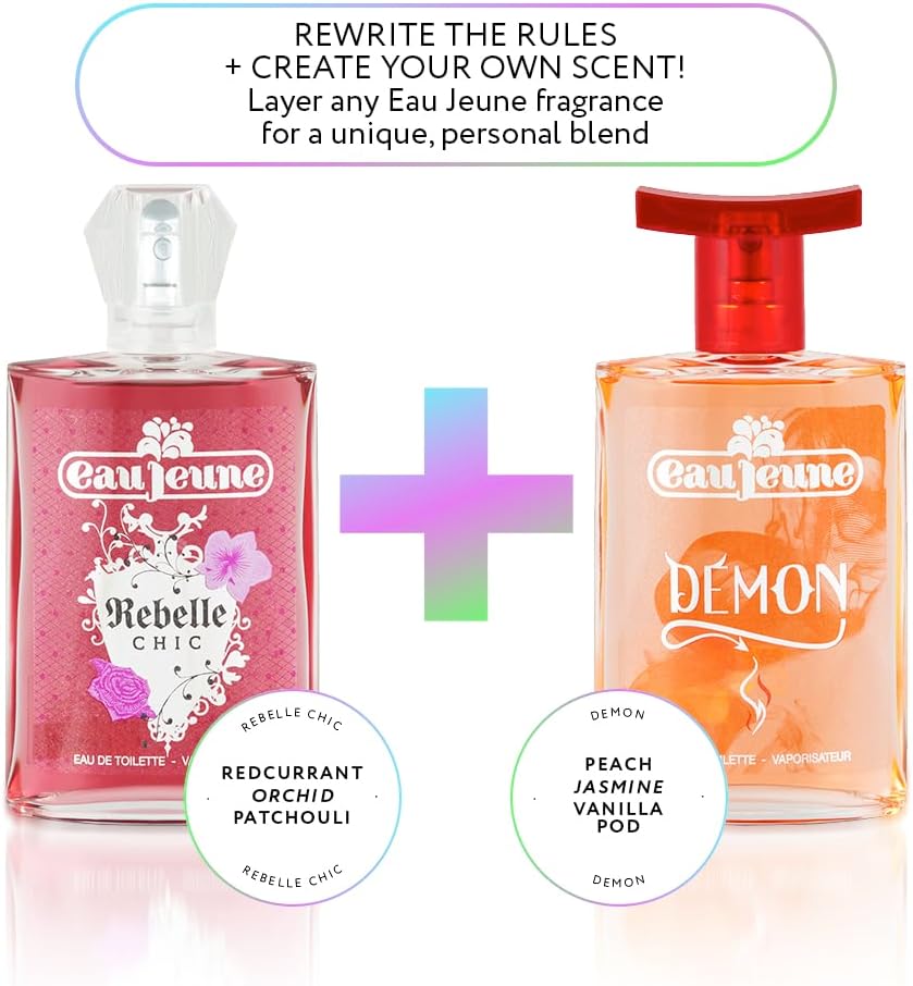 Eau Jeune - Rebelle Chic Eau de Toilette for Women - 75ml : Amazon.co.uk: Beauty