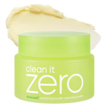 Banila Co Clean It Zero Enriching Butter Cleansing Balm + Mask | 2-In-1 Deep Cleanse & Hydrating Mask For Ultra-Moisturized Skin | Removes Waterproof Makeup & Spf | For Dry Skin (100Ml/3.38 Oz)