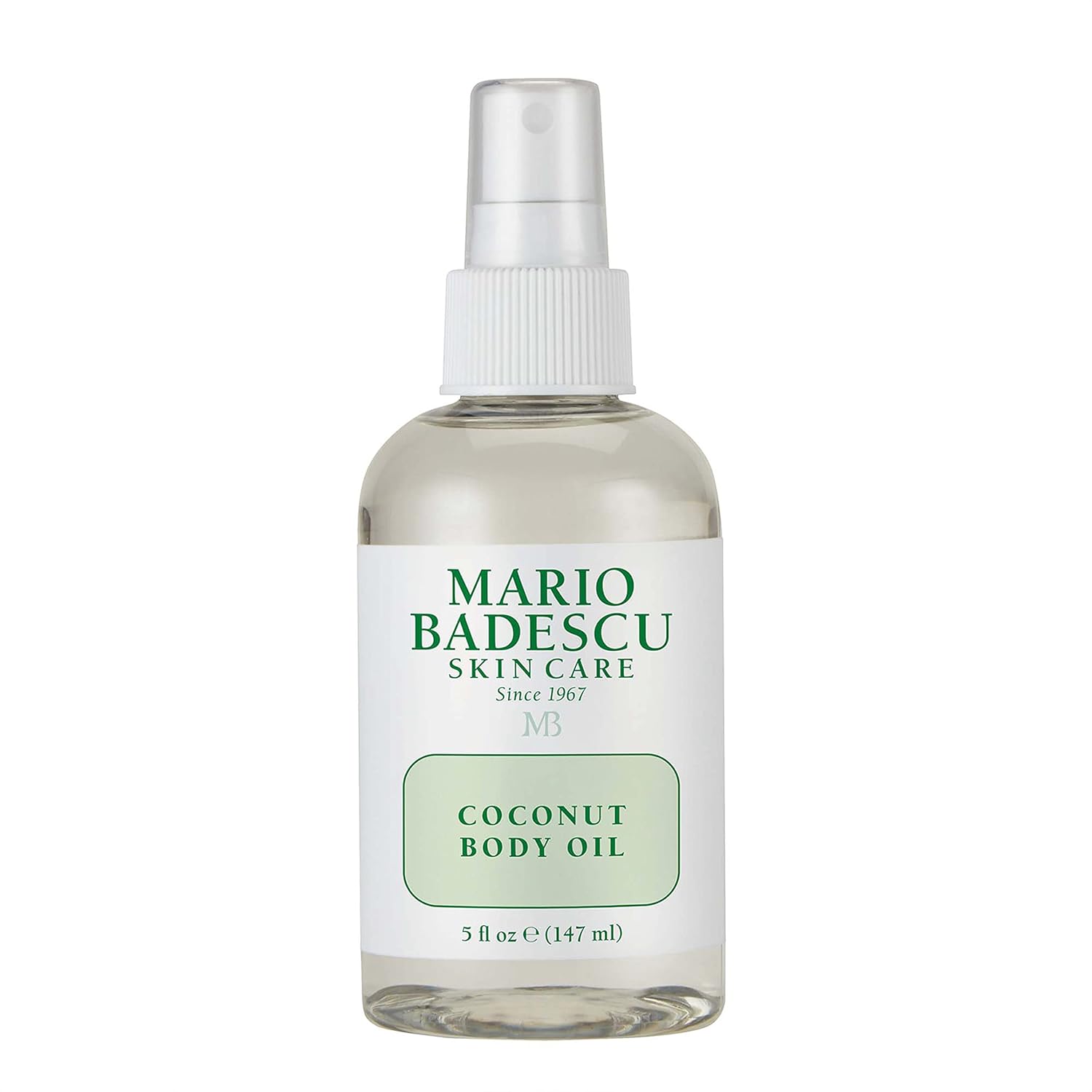 Mario Badescu Coconut Body Oil Enriched With Coconut Oil & Shea Butter | Lightweight Skin Care Hydrating And Moisturizing After Shower Massage Oil | 5 Fl Oz