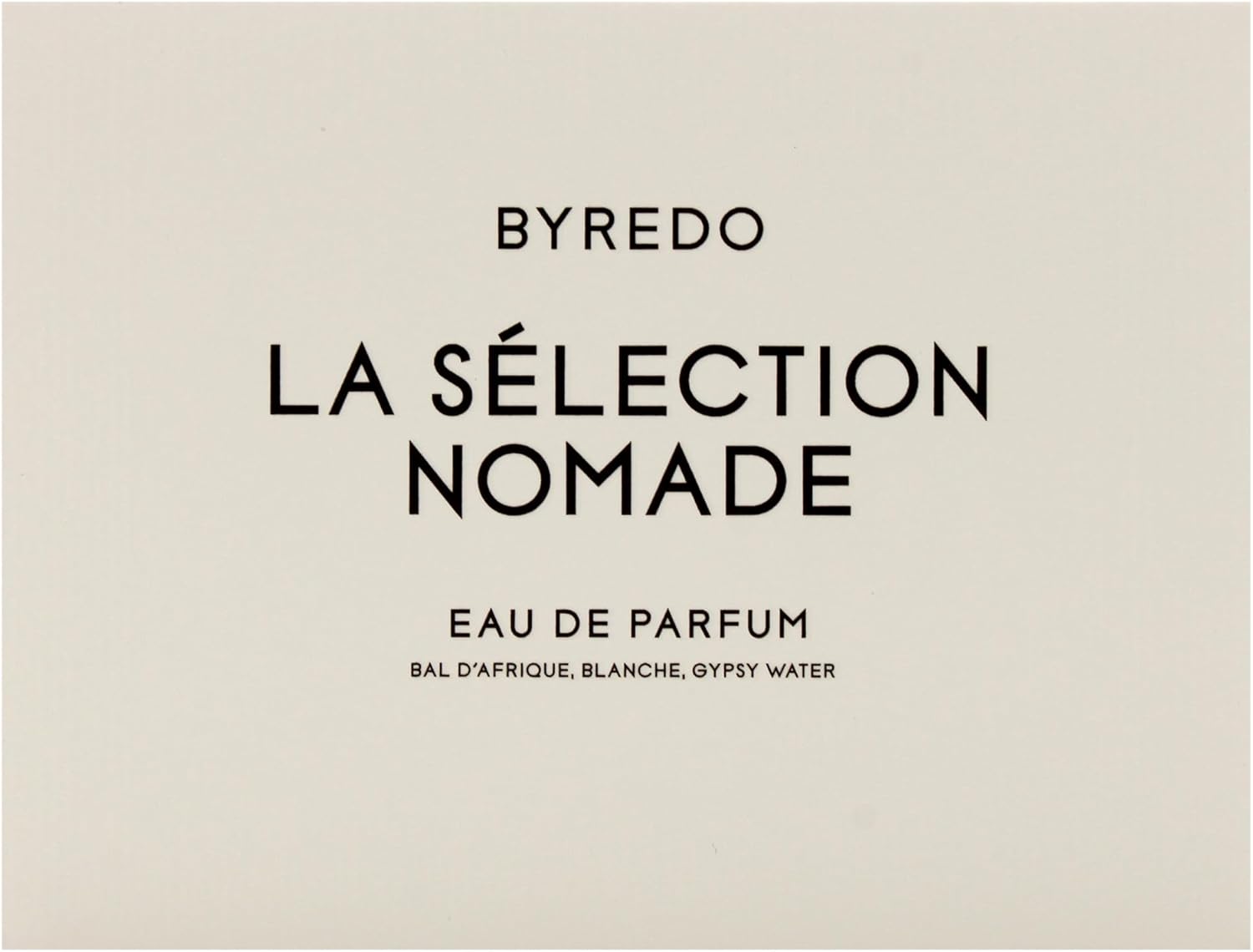 La Selection Nomade Set By Byredo For Unisex - 3 Pc Mini Gift Set 0.4Oz Bal D Afrique Edp Spray, 0.4Oz Blanche Edp Spray, 0.4Oz Gypsy Edp Spray
