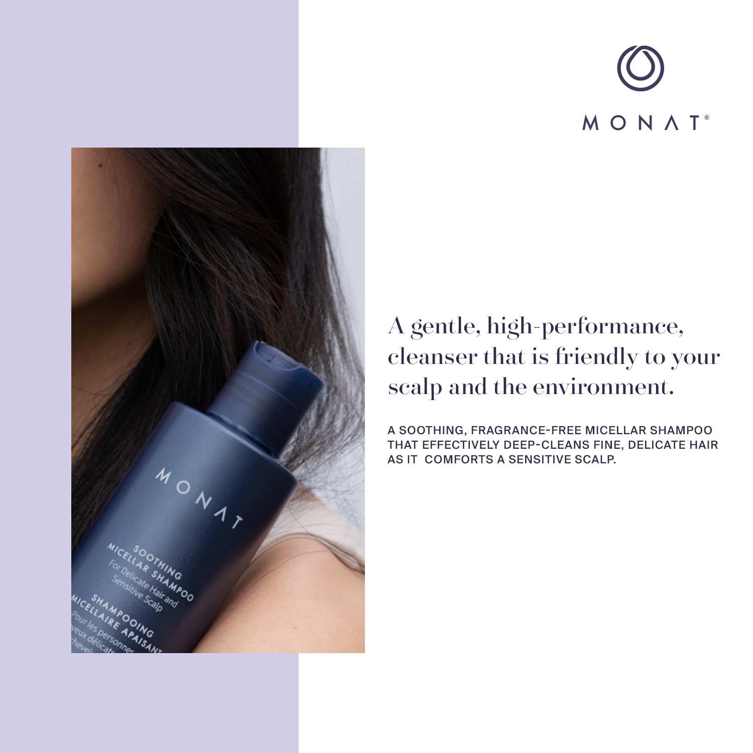 Monat Only For you Micellar Soothing Shampoo 4.5oz : Beauty & Personal Care