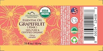 Us Organic Grape Seed Oil, Usda Certified Organic, 100% Pure & Natural, Cold Pressed Virgin, Unrefined, In Amber Glass Bottle W/Glass Eye Dropper For Easy Application (2 Oz (56 Ml))