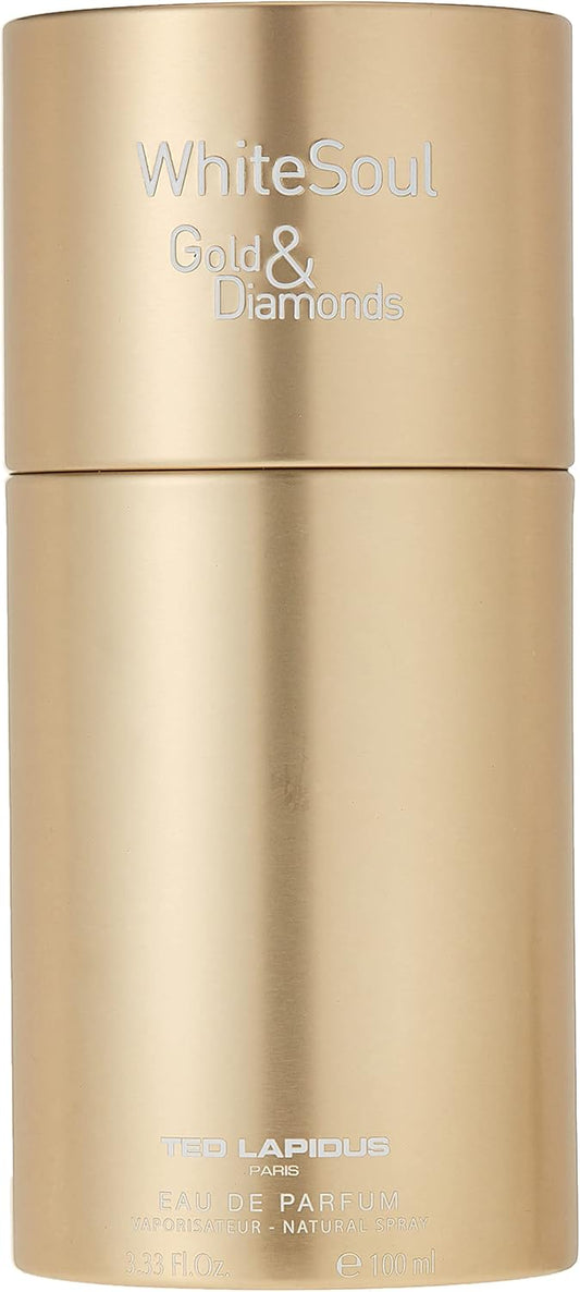 Ted Lapidus Female Eau De Parfum Soul Gold And Diamonds, White 100 Ml
