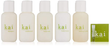 Kai Bath And Shower Travel Set, Tsa Approved, Vegan, Cruelty Free, Made In The Usa