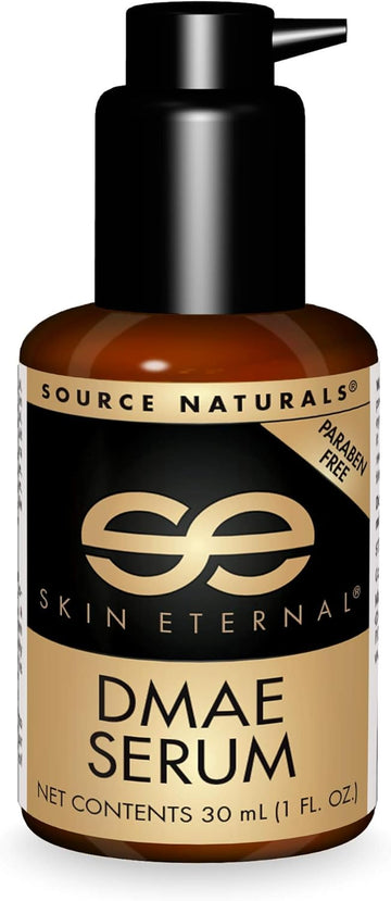 Source Naturals Skin Eternal Dmae Serum - Paraben Free, Supports Soft & Replenished Skin* - 1 Fluid Oz