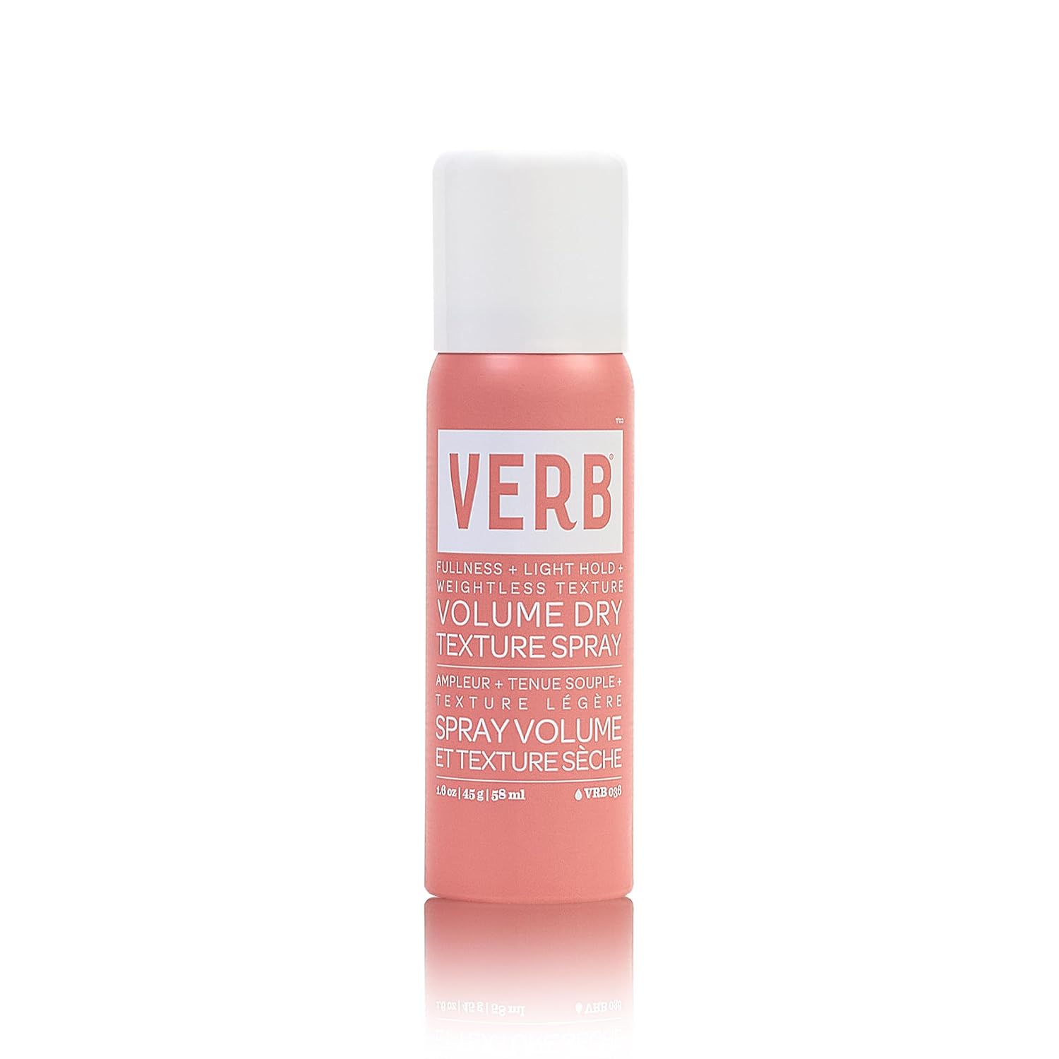 Verb Volume Dry Texture Spray- Boosts Volume, Adds Fullness & Weightless Grit - Sulfate, Paraben And Gluten Free