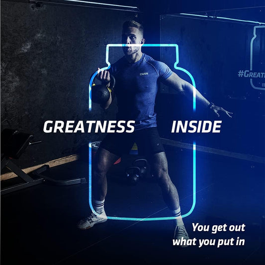 Usn Bcaa Power Punch Pls Energy, Amino Acid Energy Blend With Caffeine And Taurine, Watermelon, 400 G