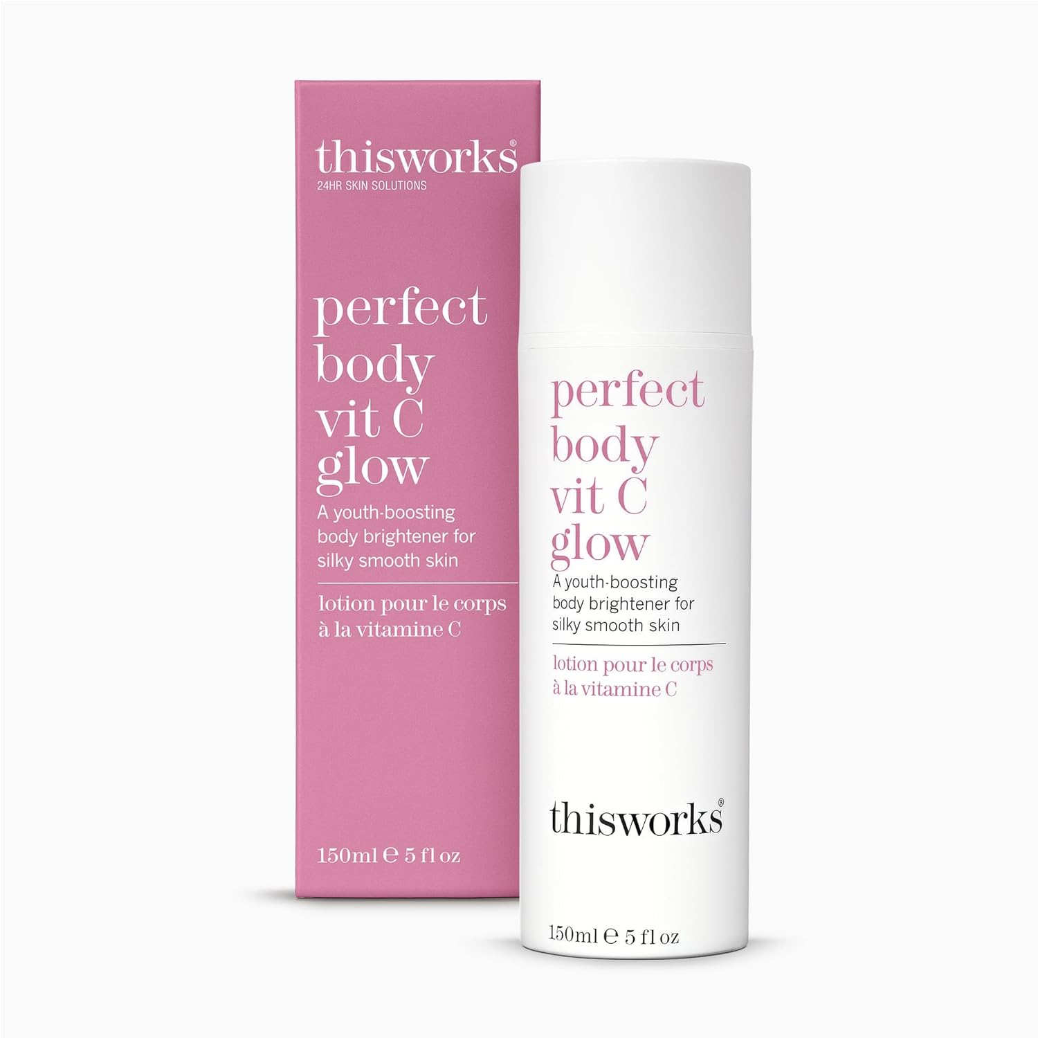 Thisworks Perfect Body Vitamin C Glow Body Cream & Moisturizer 5 Ounce (150Ml)