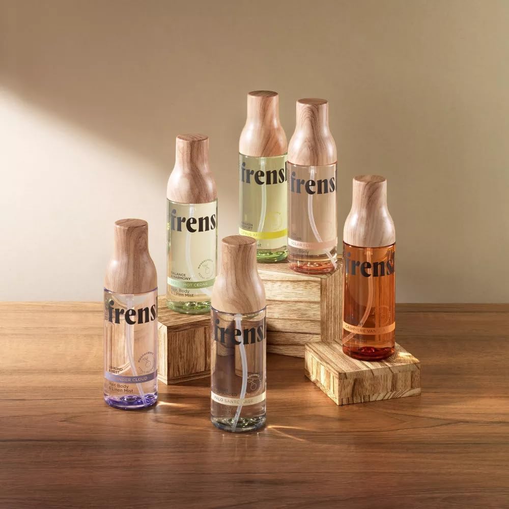 Being Frenshe Cashmere Vanilla Hair, Body & Linen Mist - 5 Fl Oz (150 Ml) - Soothe & Comfort Spray (1 Pack)