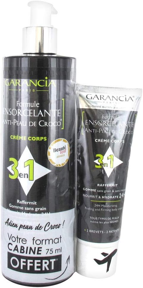 Garancia Ensorcelante Formula Against Crocodile Skin 3In1 400Ml + Travel Size 75Ml Offered