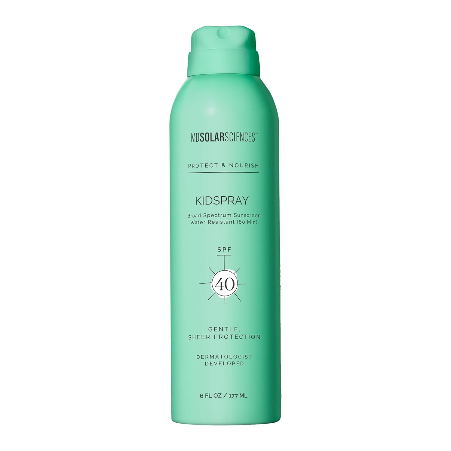 Mdsolarsciences Kidspray Spf 40 | Water-Resistant, Broad-Spectrum Sunscreen Spray For Kids | Infused With Indian Gooseberry, Vitamin C & Antioxidants | Non-Aerosol | Safe For Sensitive Skin (6 Fl Oz)