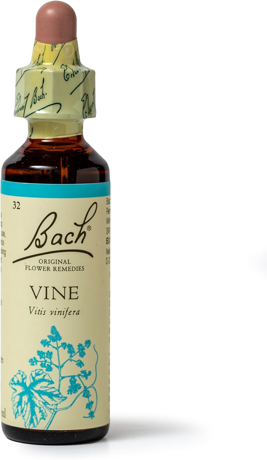 Bach Original Flower Remedies (Vine) Live & Let Live, Motivate & Inspire, Emotional Wellness, Natural Flower Essence, 20Ml
