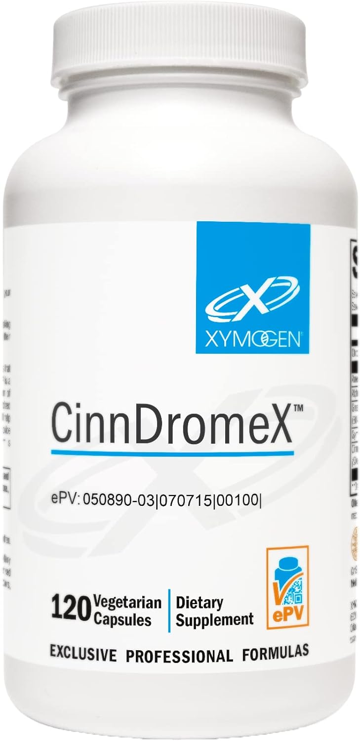 XYMOGEN CinnDromeX - Supports Metabolic Health, Healthy Blood Lipid Le