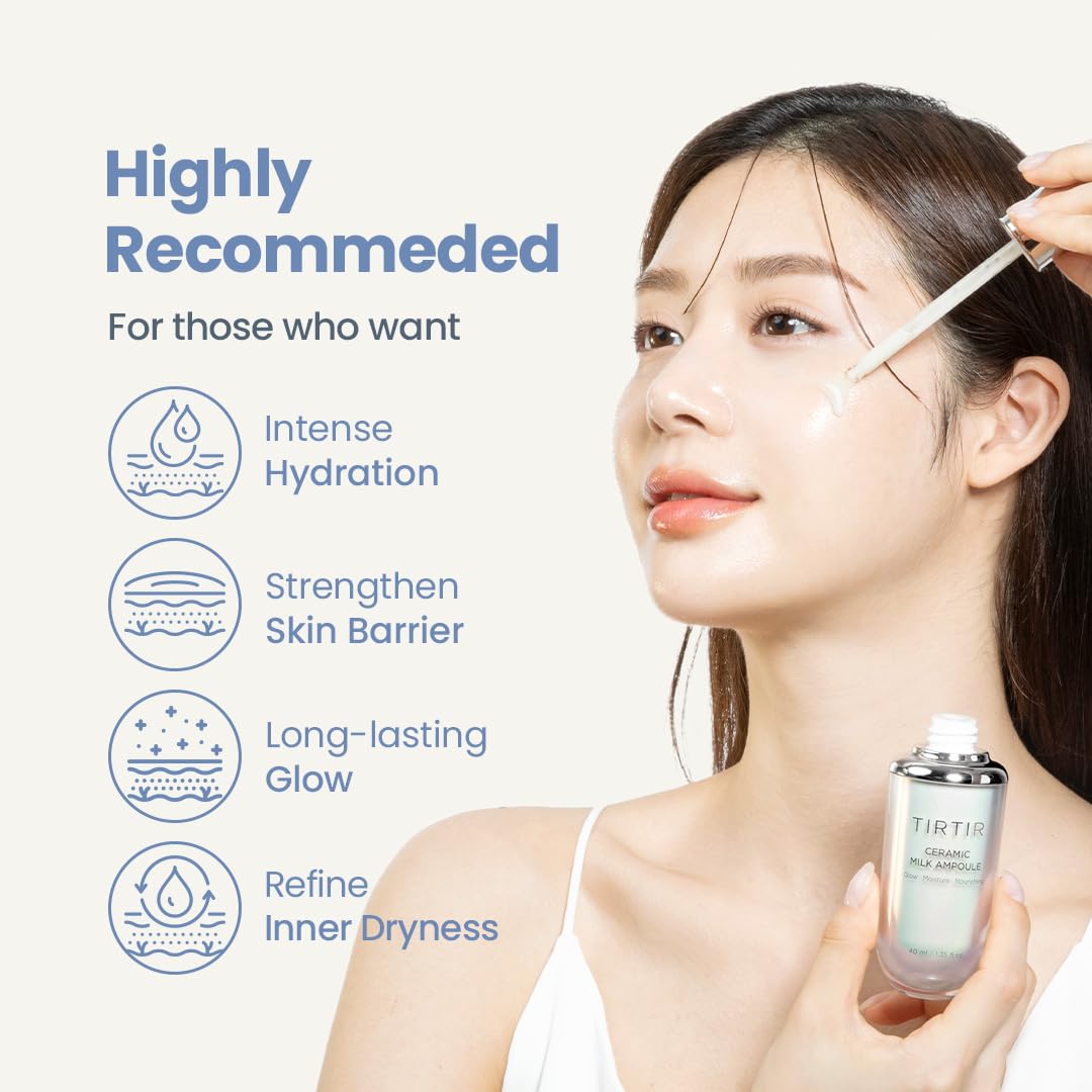 Tirtir Ceramic Milk Ampoule (1.01 Fl Oz) : Beauty & Personal Care