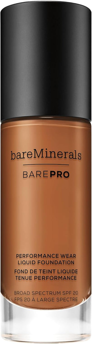 bareMinerals BarePro® Performance Wear Liquid Foundation SPF20 - Cinnamon 25 (1oz)