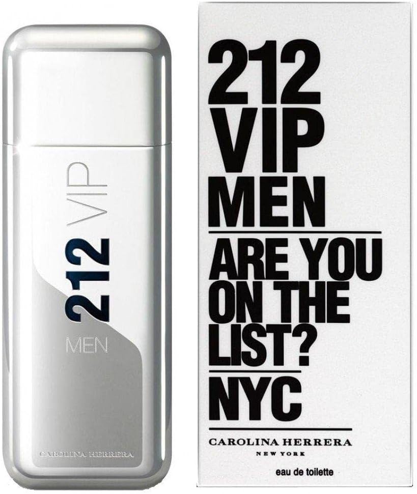 Carolina Herrera 212 Vip For Men 3.4 Oz Edt Spray