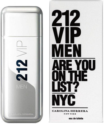 Carolina Herrera 212 Vip For Men 3.4 Oz Edt Spray