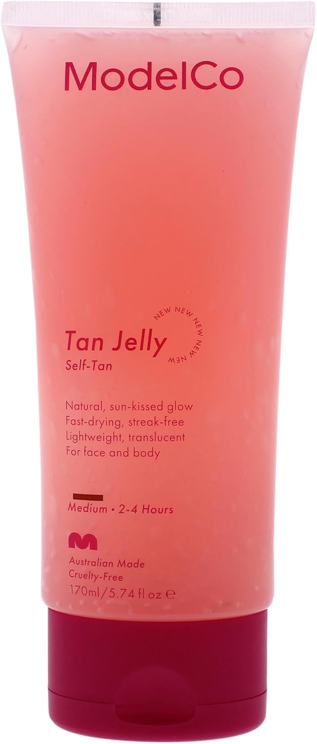Modelco Tan Jelly Self-Tan Gel - For Women - Medium, 5.74 Oz / 170 Ml