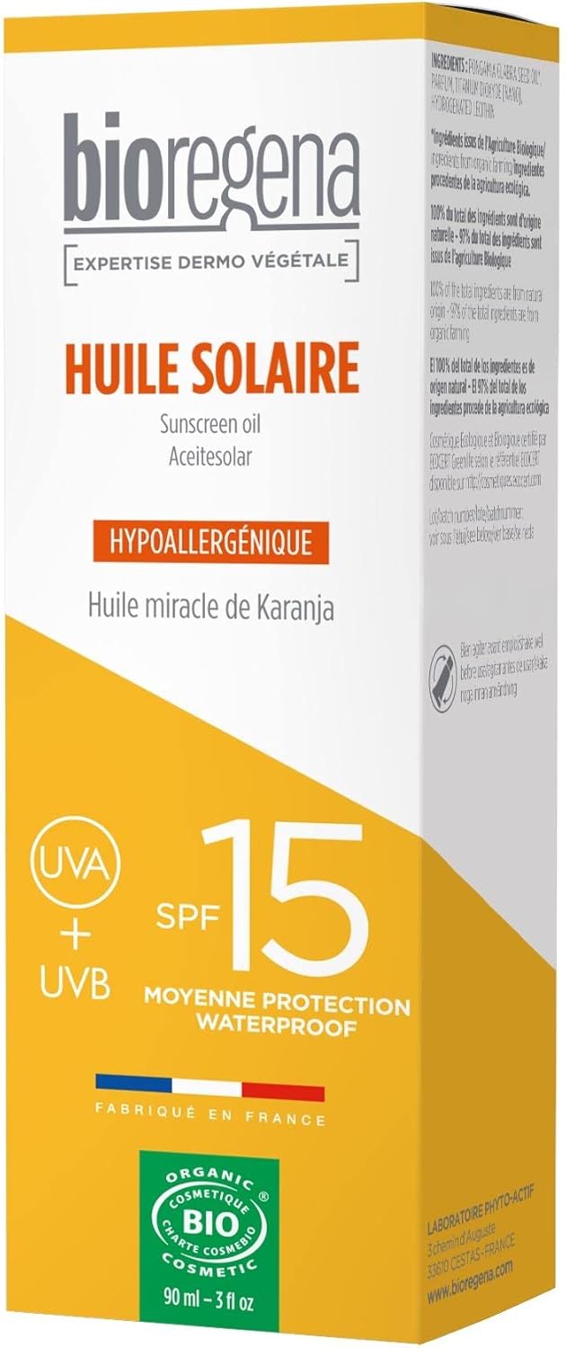 Bioregena Organic Sun Oil SPF15 90ml