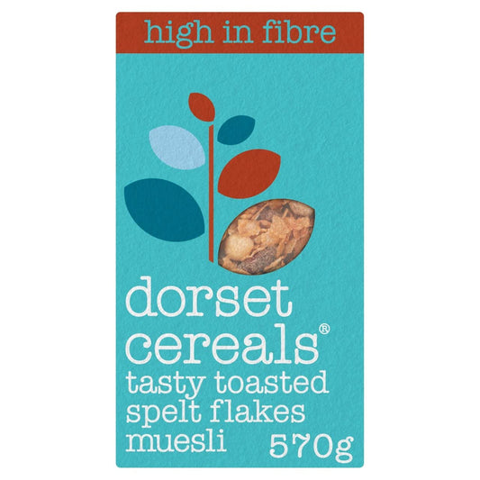 Dorset Cereals Tasty Toasted Spelt Flakes Muesli 690G