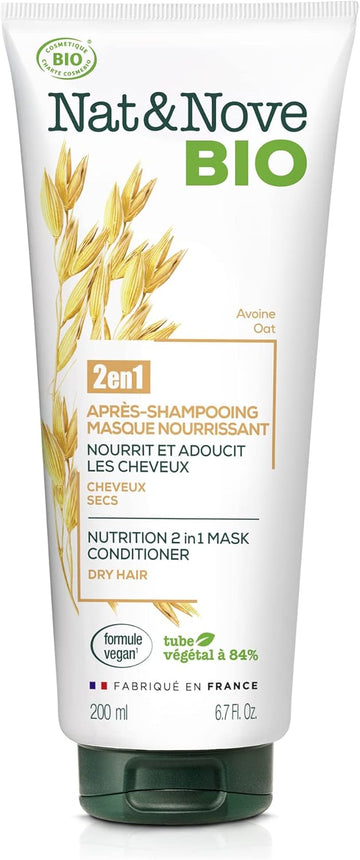 Kéranove 21036644 Naturanove Organic Bio Nutrition Oatmeal Conditioner For Dry Hair 200Ml