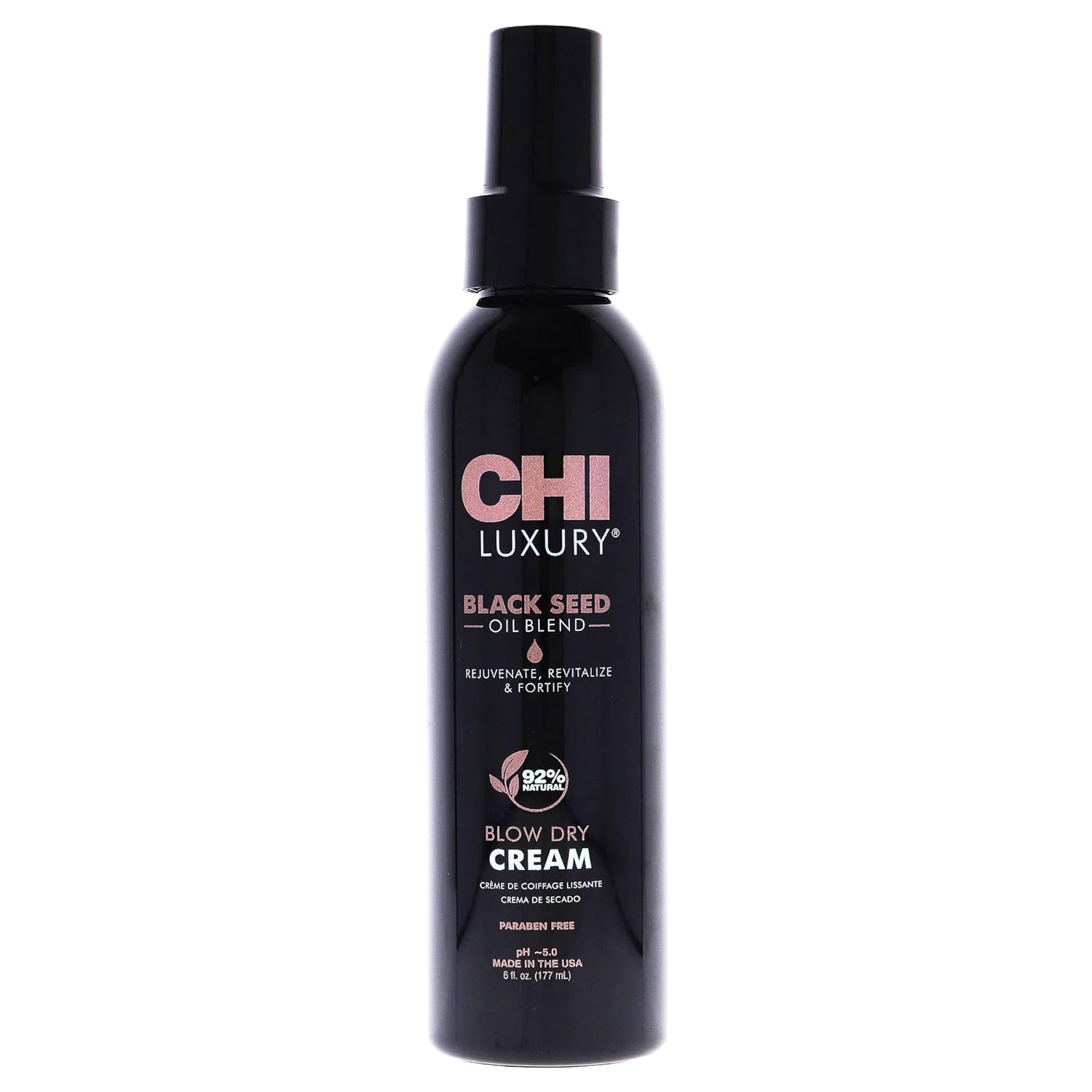 CHI Luxury Black Seed Oil Blow Dry Cream - Paraben and Gluten Free, 6 oz. (CHILDC6)