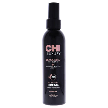 CHI Luxury Black Seed Oil Blow Dry Cream - Paraben and Gluten Free, 6 oz. (CHILDC6)