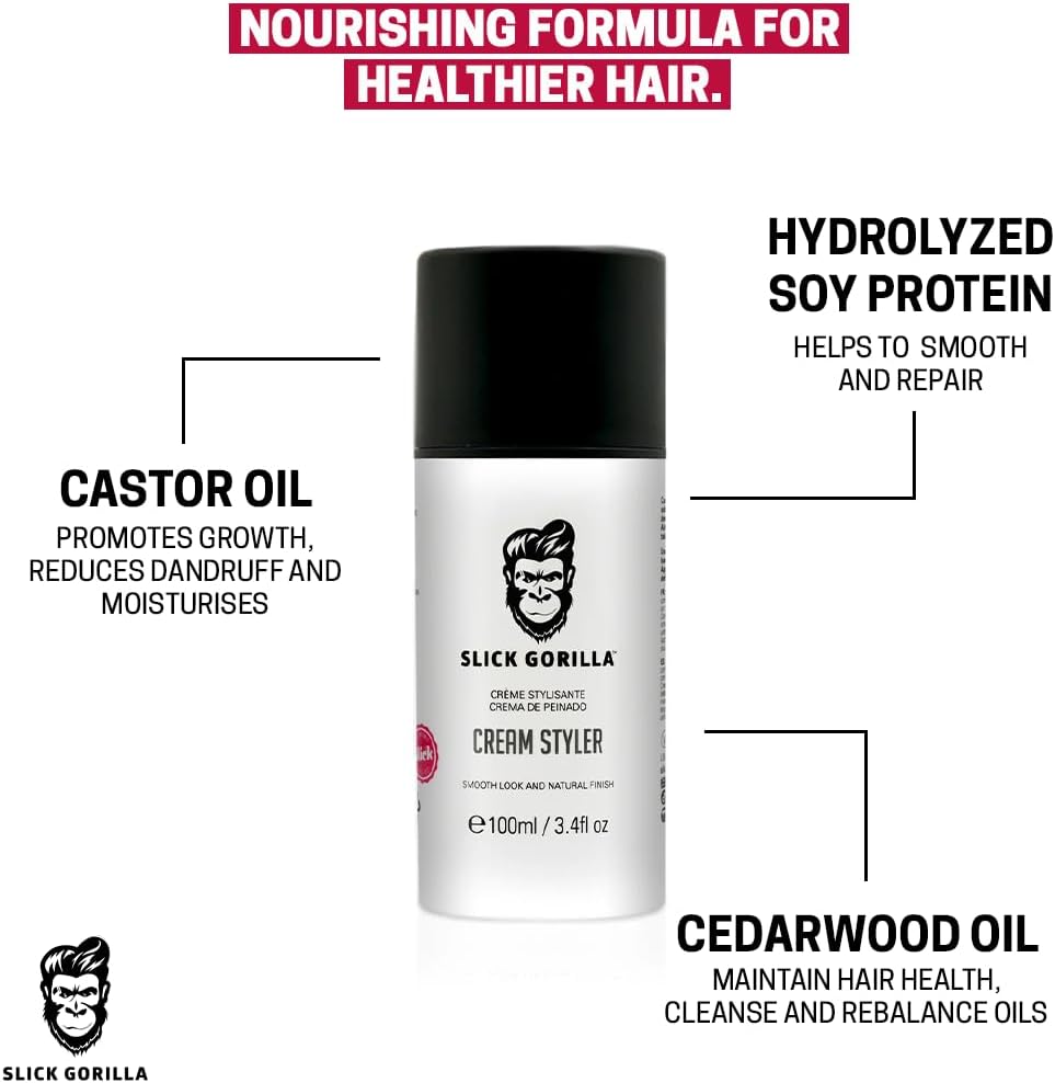 Slick Gorilla Cream Styler 100ml/ 3.38fl oz : Amazon.co.uk: Beauty