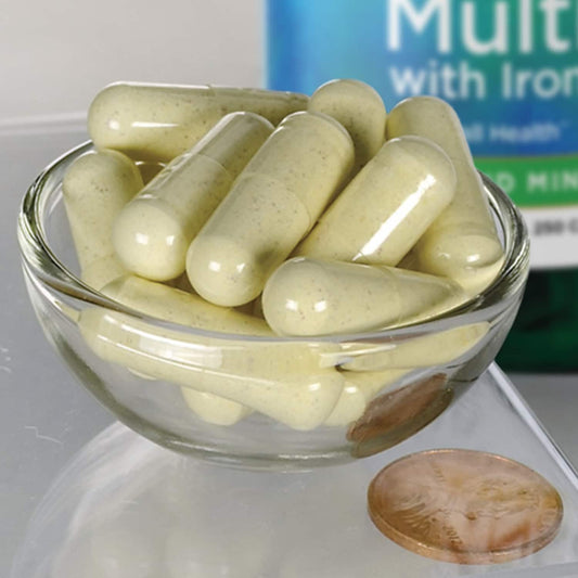 Swanson Multi And Mineral Daily Men'S Women'S Multivitamin Multimineral Health Supplement 250 Capsules (4 Pack)