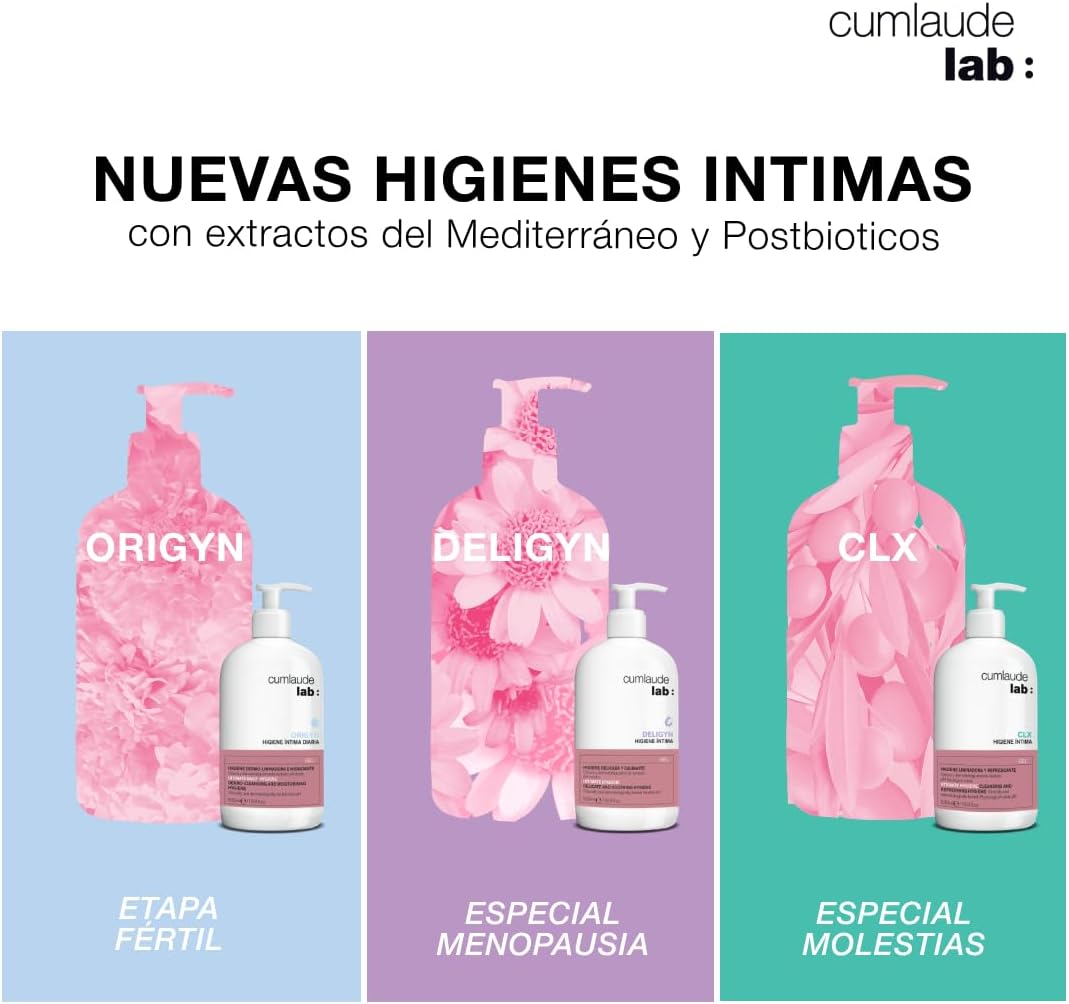 Cumlaude Lab Daily Intimate Hygiene – Cleansing Gel With Hydrating And Protective Properties For The Intimate Zone, With Hyaluronic Acid And Lactic Acid, Ph Acid – 500 Ml