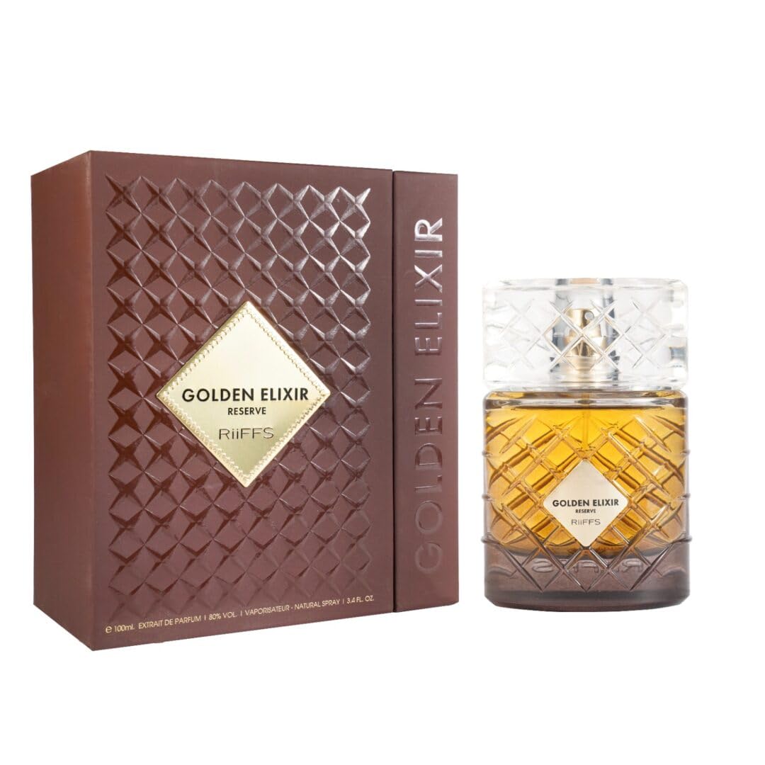 Riiffs Golden Elixir Reserve Eau De Parfum, 3.4 Fl Oz : Beauty & Personal Care