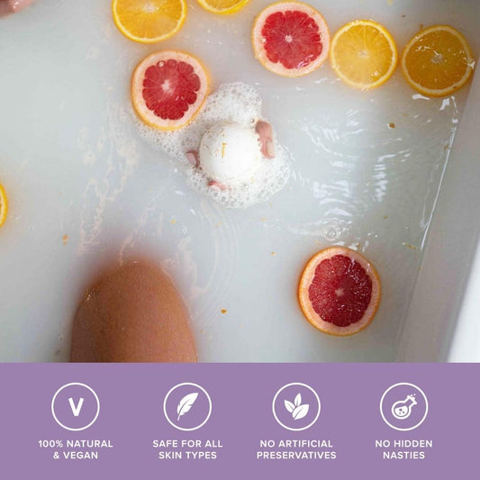 Beyou Cbd Bath Bomb - Peppermint & Eucalyptus | 100% Pure & Natural Oils | 100Mg Cbd | Soothe, Relax & Restore Sore Muscles