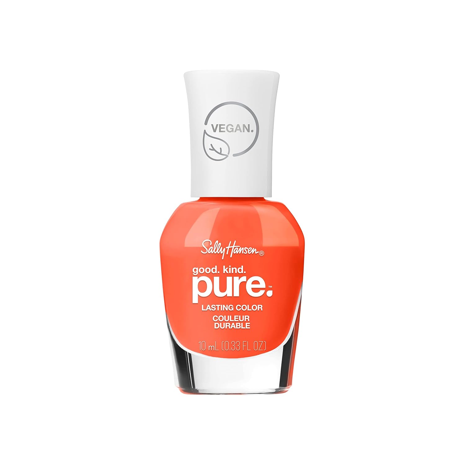 Sally Hansen Good.Kind.Pure - Nail Polish - Poppy'N Fresh - 0.33 Fl Oz