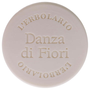 L'Erbolario Dance Of Flowers Perfumed Bar Soap - Enriched With All Natural Ingredients And Aromatic Fragrances - Cleanses And Moisturizes Skin - Long Lasting And Creates A Rich, Creamy Lather - 3.5 Oz