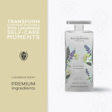 Pecksniff'S Aroma:Therapy Re-Charge Bath Soak Decanter | 500Ml/16.9 Fl Oz