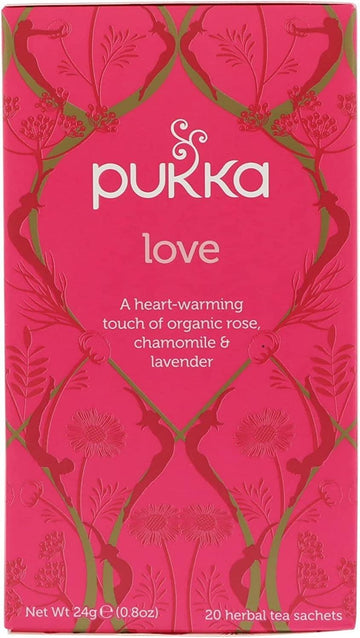 Pukka, Herbs Tea Hrbl Love Org, 1 Count