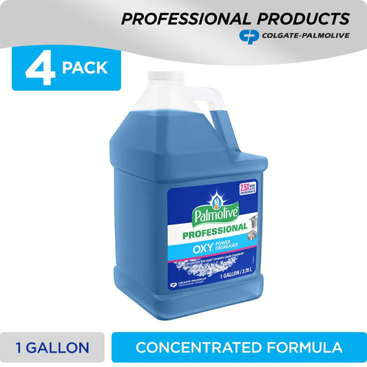 Palmolive Professional Oxy Power Degreaser - 1 Gallon, Pack of 4