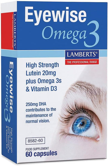 Lamberts Eyewise Omega 3 60 Capsules - Eye Health Support Formula