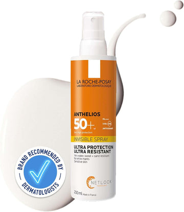 La Roche-Posay Anthelios Invisible Spray Sun screen SPF50+ 200ml : Amazon.co.uk: Beauty