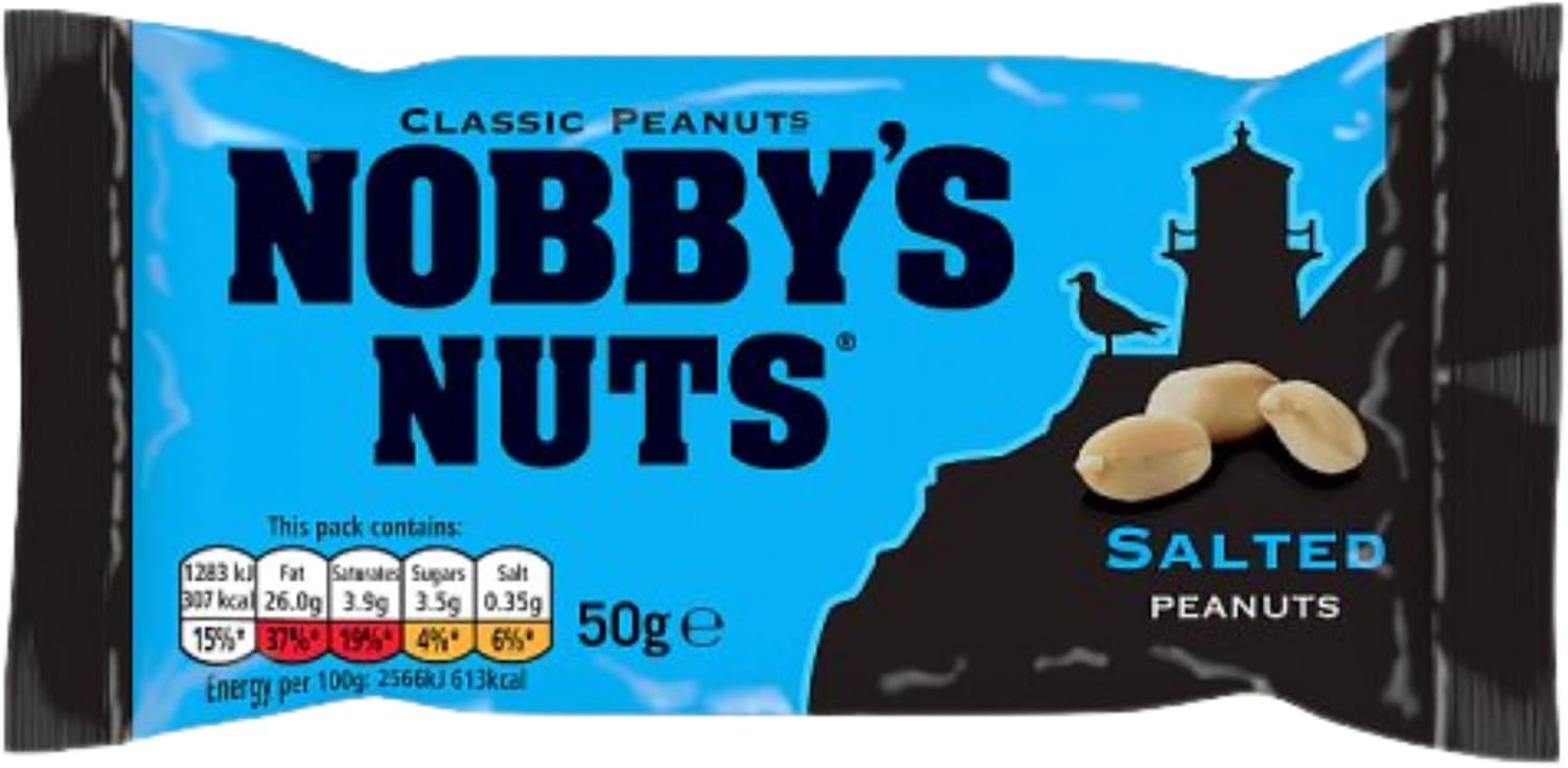 Nobby'S Nuts Classic Salted Peanuts (24 X 40G)