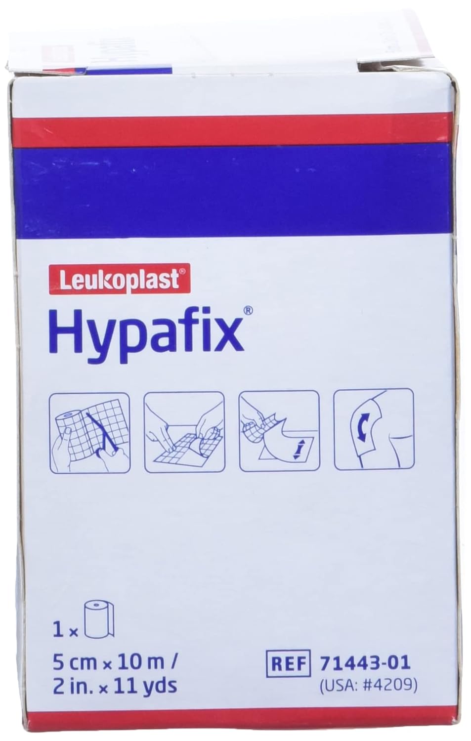 Bsn Medical 352047 Hypafix 71443 5 Cm X 10 M Self Adhesive Tape (Pack Of 2)