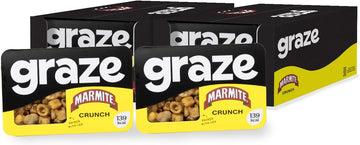 Graze - Sweet Chilli Savory Snacks - Vegan Savoury Snacks, High In Protein & Fibre - Pack Of 8 Snacks