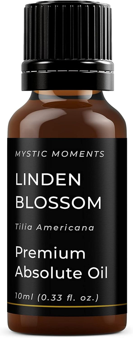 Mystic Moments | Linden Absolute Oil 10ml (Tilia Americana) Pure & Natural Absolute Oil for Skincare, Perfumery & Aromatherapy