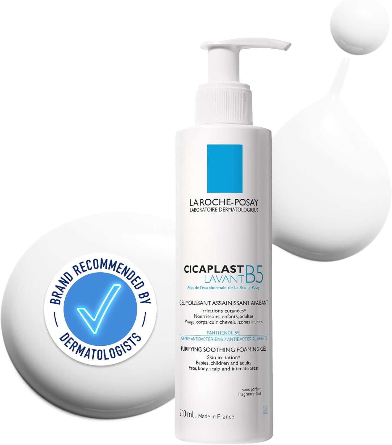 La Roche-Posay Baby Lipikar Syndet AP+ Body Wash Suitable for Babies 400ml : Amazon.co.uk: Baby Products