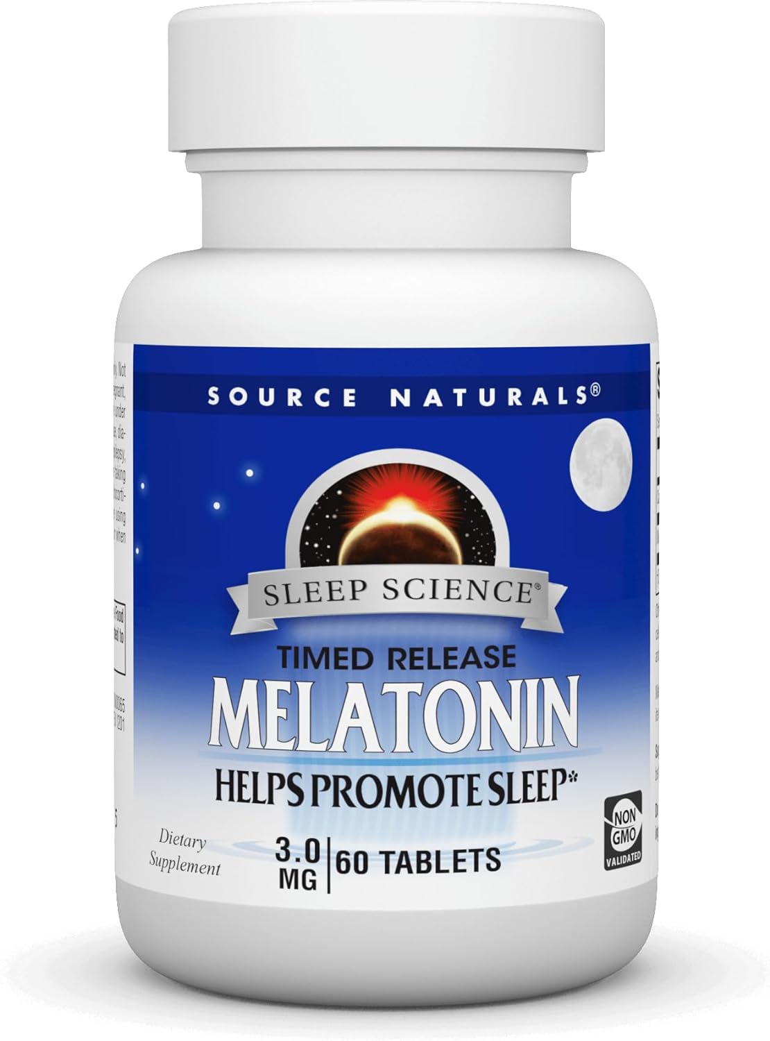 Source Naturals Sleep Science Melatonin* - 3 mg, 60 Time Released Tablets