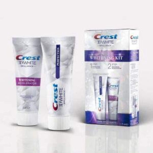 Crest 3D White Brillance 2 Step Toothpaste Kit