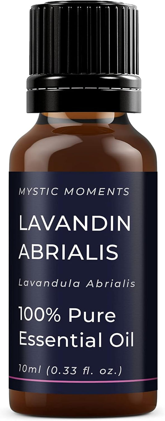Mystic Moments | Lavandin Abrialis Essential Oil 10ml - Pure & Natural oil for Diffusers, Aromatherapy & Massage Blends Vegan GMO Free