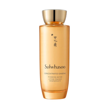 Sulwhasoo Concentrated Ginseng Renewing Water - Hydrating Korean Face Toner, Anti-Aging Skincare, Visibly Improves Wrinkles And Firmness, Niacinamide, Hyaluronic Acid & Glycerin - 5.07 Fl. Oz